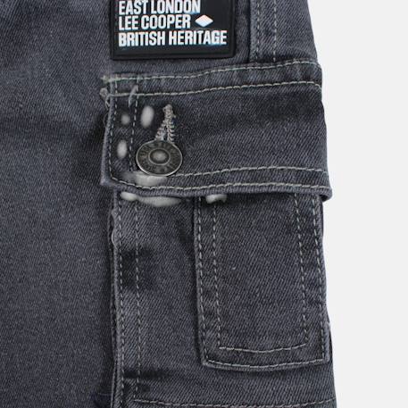 Jeans garçon avec cordon Bleu délavé+Noir délavé 8 - vertbaudet enfant 