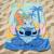 Serviette de plage imprimée grand format lilo & stitch Vert menthe 2 - vertbaudet enfant 