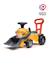 Porteur avec pelle frontale et canne de poussée Jaune+Vert 4 - vertbaudet enfant 