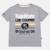 T-shirt manches courtes imprimé, col rond Beige+Bleu marine+Gris clair+Vert kaki 12 - vertbaudet enfant 