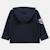 Veste à capuche boutonnée, poche poitrine Bleu marine+Ecru+Vert kaki 4 - vertbaudet enfant 