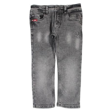 Jeans enfant garçon Bleu stone+Gris délavé 8 - vertbaudet enfant 