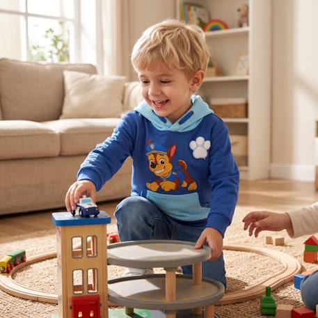 Sweat à capuche garçon pat patrouille Bleu roi 2 - vertbaudet enfant 