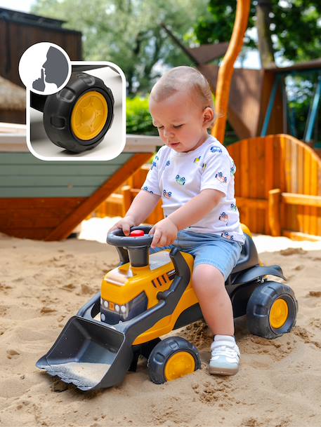 Porteur tracteur JCB  à roues silencieuses, pelle frontale et excavatrice Jaune jcb 2 - vertbaudet enfant 