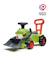 Porteur avec pelle frontale et canne de poussée Jaune+Vert 10 - vertbaudet enfant 