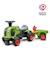 Porteur tracteur Claas avec roues silencieuses et remorque Vert claas 4 - vertbaudet enfant 