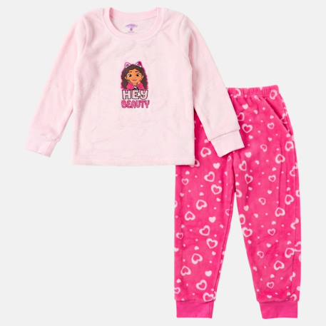 Pyjama manches longues Gabby Rose fuchsia 4 - vertbaudet enfant 