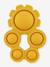 Jouet pop-it en silicone jaune+rose 2 - vertbaudet enfant 