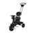 Tricycle enfant évolutif 4 en 1 deluxe métal Noir - gris 6 - vertbaudet enfant 