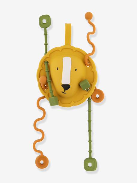 Jouet sensoriel à tirer jaune+rose+vert 2 - vertbaudet enfant 