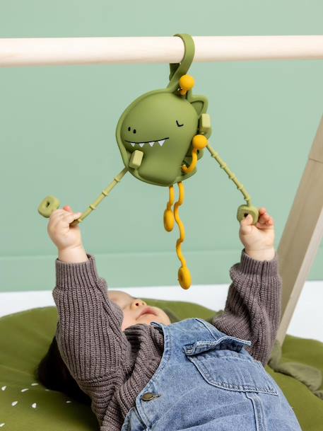 Jouet sensoriel à tirer jaune+rose+vert 6 - vertbaudet enfant 