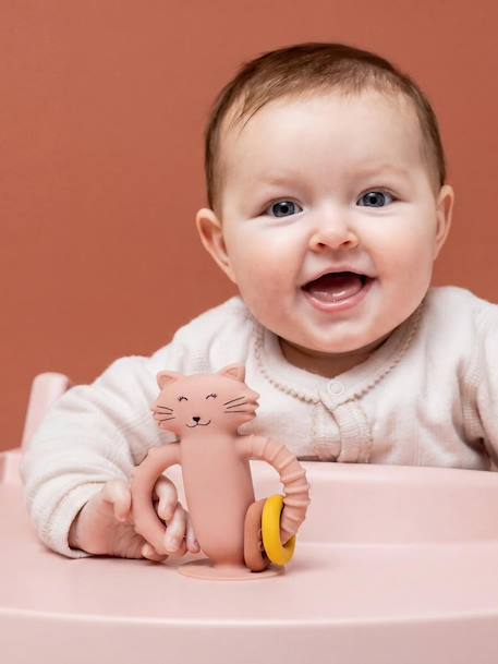 Jouet sensoriel ventouse jaune+rose 6 - vertbaudet enfant 