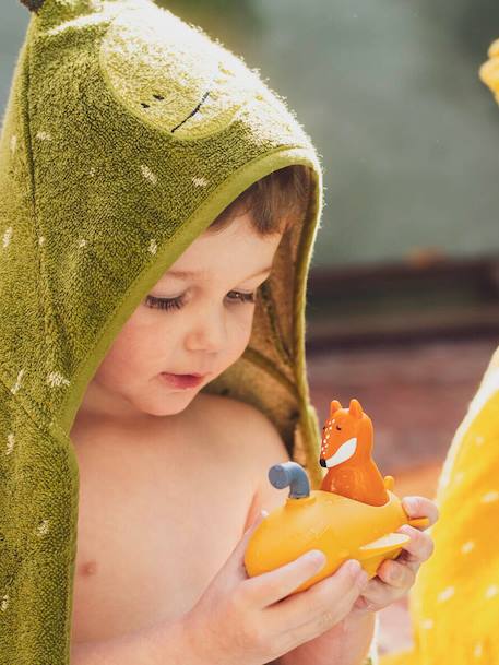 Jouet de bain sous-marin Mr. Fox orange 5 - vertbaudet enfant 