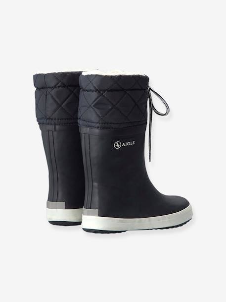 Bottes de pluie fourrées enfant Lolly Pop Giboulée marine blanc+noir blanc+rouge/blanc 4 - vertbaudet enfant 