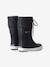 Bottes de pluie fourrées enfant Lolly Pop Giboulée marine blanc+noir blanc+rouge/blanc 4 - vertbaudet enfant 