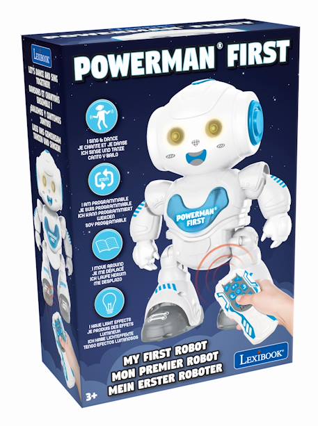 Powerman first robot programmable Blanc 3 - vertbaudet enfant 