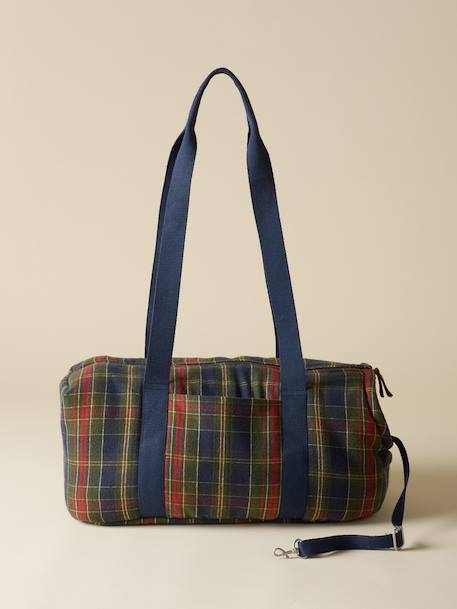 Sac de transport pour animaux - collection fine truffe Carreaux ecossais vert 4 - vertbaudet enfant 