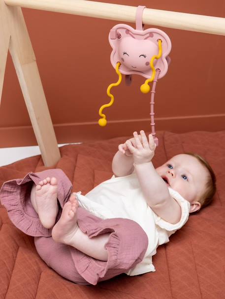 Jouet sensoriel à tirer jaune+rose+vert 3 - vertbaudet enfant 
