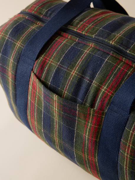 Sac de transport pour animaux - collection fine truffe Carreaux ecossais vert 2 - vertbaudet enfant 