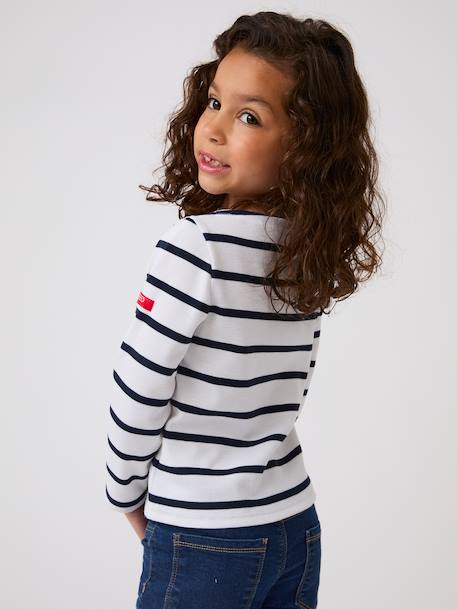 Marinière thermolactyl Blanc+Bleu marine+Bleu poudré+Gris 2 - vertbaudet enfant 