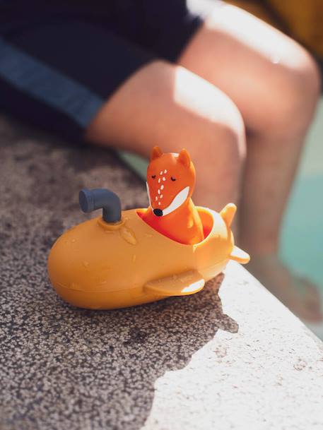 Jouet de bain sous-marin Mr. Fox orange 4 - vertbaudet enfant 