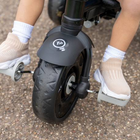 Tricycle enfant évolutif 4 en 1 deluxe métal Noir - gris 5 - vertbaudet enfant 