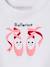T-shirts thermolactyl sérigraphiés Blanc+Blanc pure+Blanc rose+Gris+Gris clair+Gris pâle 12 - vertbaudet enfant 