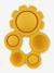 Jouet pop-it en silicone jaune+rose 3 - vertbaudet enfant 