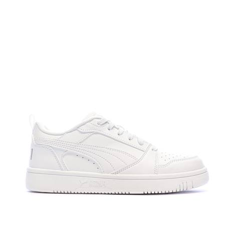 Baskets mixte rebound v6 Blanc+Blanc white 1 - vertbaudet enfant 