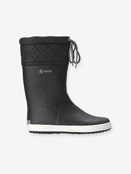 Bottes de pluie fourrées enfant Lolly Pop Giboulée marine blanc+noir blanc+rouge/blanc 8 - vertbaudet enfant 