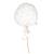 Ballon mural décoratif en coton imprimé 38cm Beige sidonia+Blanc+Bleu+Écru+Vert de gris 6 - vertbaudet enfant 