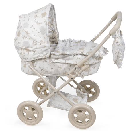 Jouet poussette landau pour poupée Beige+Bordeaux 2 - vertbaudet enfant 