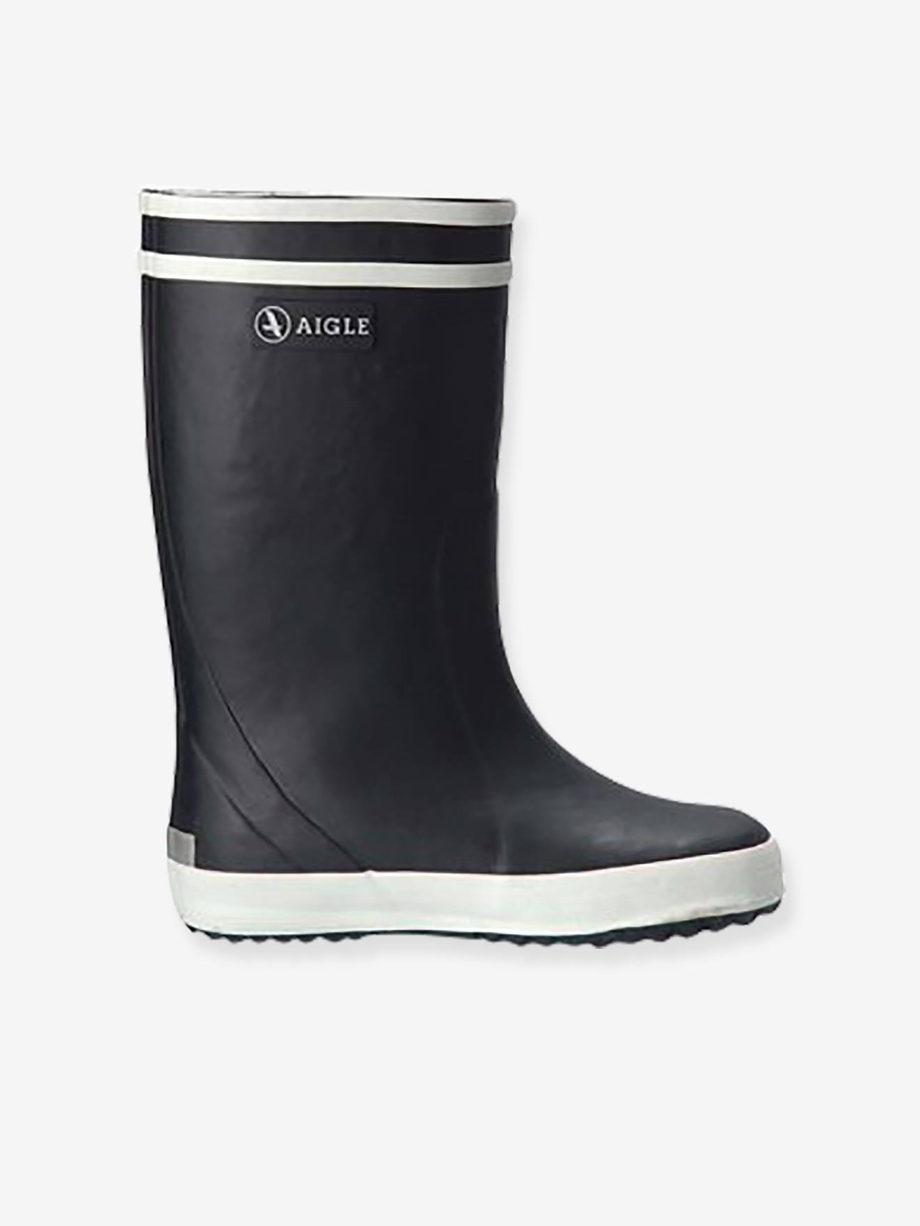 VERTBAUDET Bottes De Pluie Réfléchissantes Enfant Marine - Taille 34