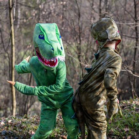 Déguisement enfant combinaison dinosaure t-rex Vert 6 - vertbaudet enfant 