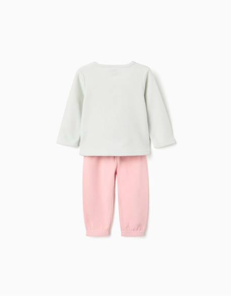 Pyjama en polaire avec minnie Vert 2 - vertbaudet enfant 