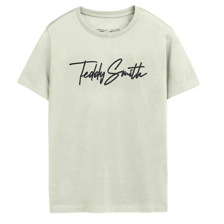T-shirt garçon manches courtes evan Beige+Kaki+Marine+Rose+Vert+Violet 13 - vertbaudet enfant 
