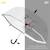 Parapluie cloche transparent Blanc+Bleu+Marron+Multicolore+Rose+Rouge 4 - vertbaudet enfant 