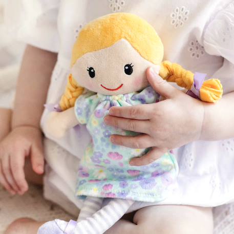 Poupée peluche doudou pour enfant charlie Violet 2 - vertbaudet enfant 