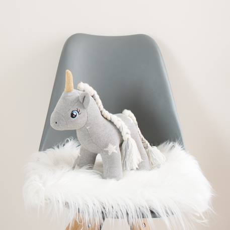 Peluche licorne avec étoiles – doudou féerique Gris 3 - vertbaudet enfant 