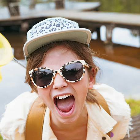 Lunettes de soleil leopard Blanc 6 - vertbaudet enfant 