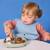 Set de 3 couverts ergonomiques en inox pour enfant Bleu+Rose+Vert 2 - vertbaudet enfant 