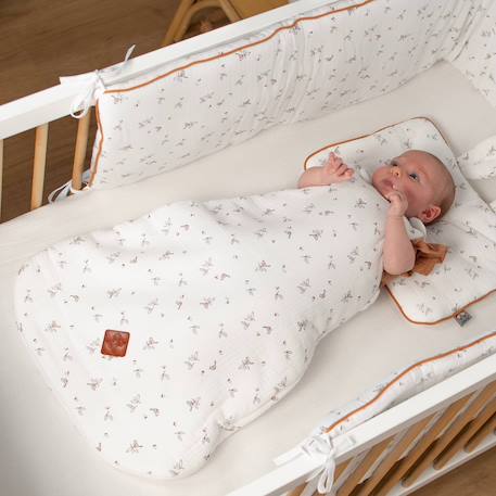 Gigoteuse d'été tog 0,5 en gaze de coton melody Blanc 2 - vertbaudet enfant 