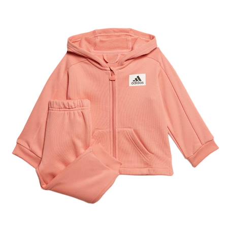 Ensemble de survêtement enfant fille coton Orange 1 - vertbaudet enfant 