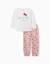 Pyjama en polaire avec broderie hello kitty Blanc 1 - vertbaudet enfant 