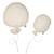 Ballon mural décoratif en gaze de coton Beige+Biscuit+Blanc+Blanc à pois or+Bleu+Camel+Écru+Gris+Rose+Terracotta+Vert de gris 2 - vertbaudet enfant 