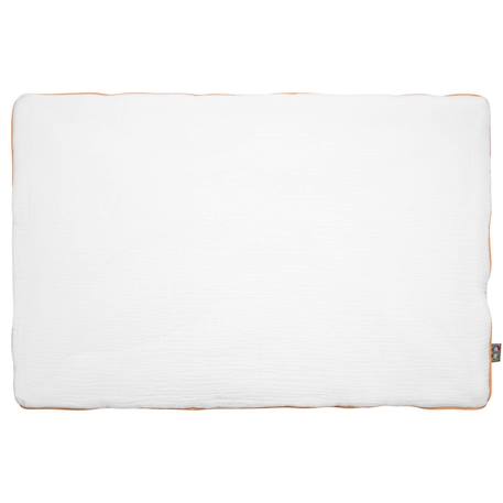 Oreiller plat réversible en gaze de coton Bleu 3 - vertbaudet enfant 