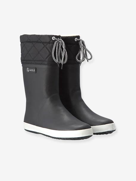 Bottes de pluie fourrées enfant Lolly Pop Giboulée marine blanc+noir blanc+rouge/blanc 7 - vertbaudet enfant 