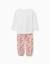 Pyjama en polaire avec broderie hello kitty Blanc 2 - vertbaudet enfant 