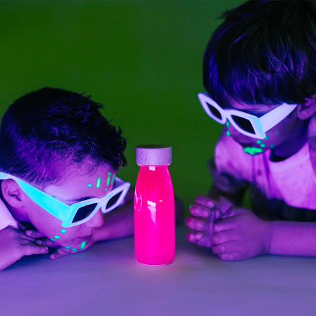 Lot de 3 bouteilles sensorielles Bleu+Multicolore+Rose+Vert 12 - vertbaudet enfant 
