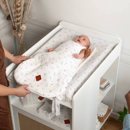 Gigoteuse d'été tog 0,5 en gaze de coton melody Blanc 4 - vertbaudet enfant 